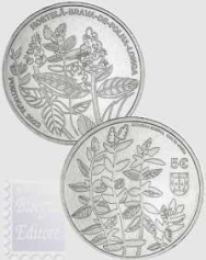 5 € Portogallo 2023 - Menta selvatica foglia lunga