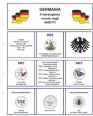 (M) Pagine raccoglitrici 5 € Germania 2022/2023  - Il mondo degli insetti