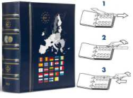  Album Extra lusso per Serie Annuali Euro - Anno 2023 (Completo 20 Paesi Area Euro )