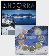  Andorra Divisionale 2023 - Confezione Ufficiale BU numerata -