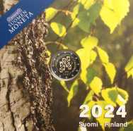 2 euro Finlandia 2024 Proof - Confezione Ufficiale in scatola - Elezioni e Democrazia