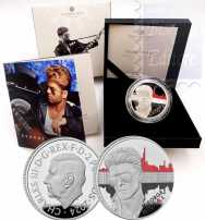 Oncia 2 £ in scatola ufficiale e certificato Royal Mint 2024 - Music Legend : George Michael
