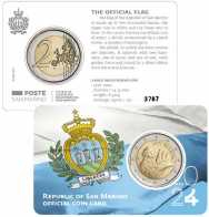 2 € Coincard  Bandiera San Marino - NON Commemorativo