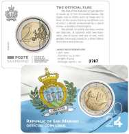 2 € Coincard  Bandiera San Marino - NON Commemorativo