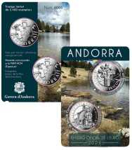 1,25 € x 2 diff. Andorra 2024 - Bellezze paesaggistiche di Andorra