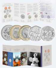 Serie Sterline Gran Bretagna 2025 + emissioni speciali commemorative